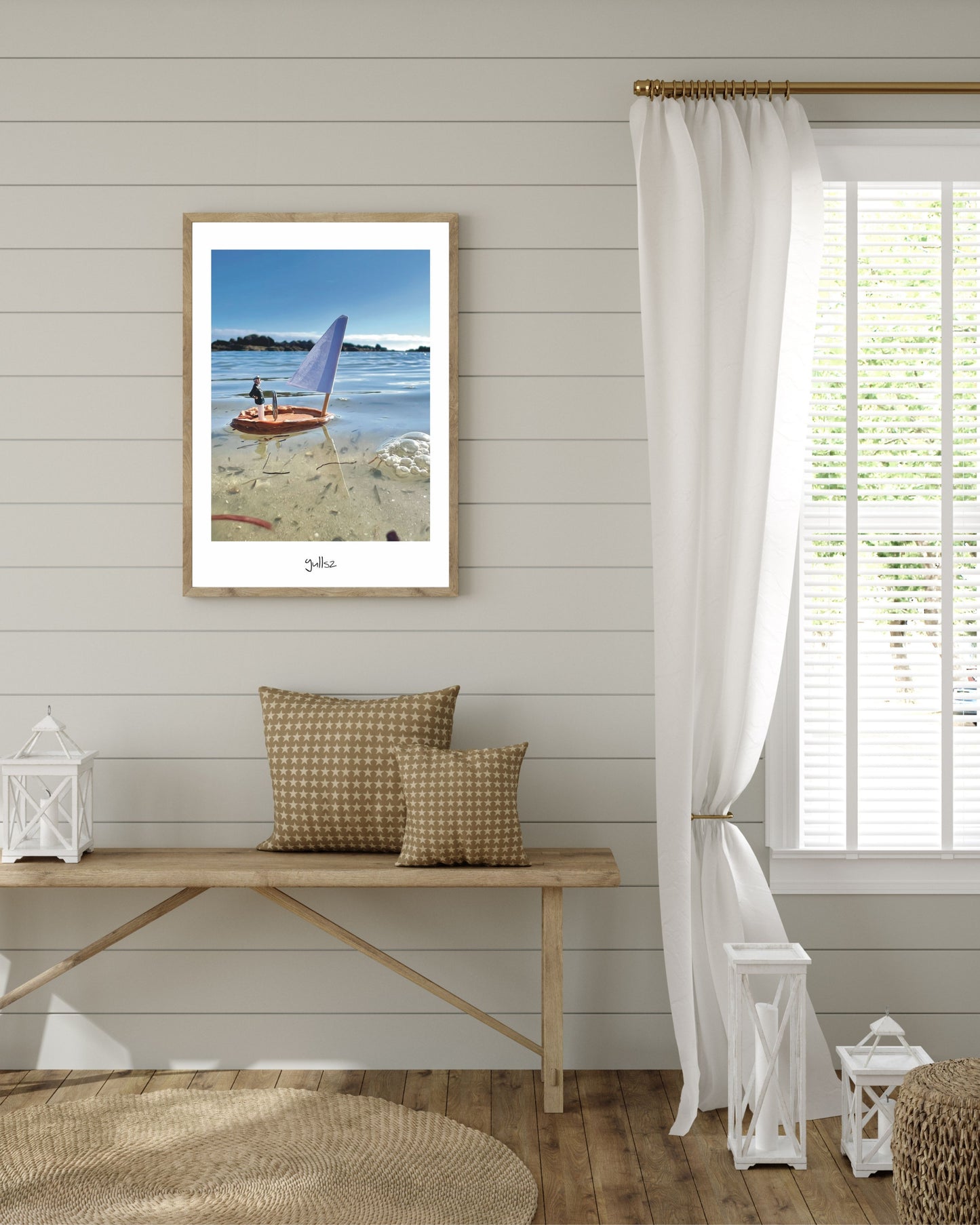 encadrement le Capitaine à la noix