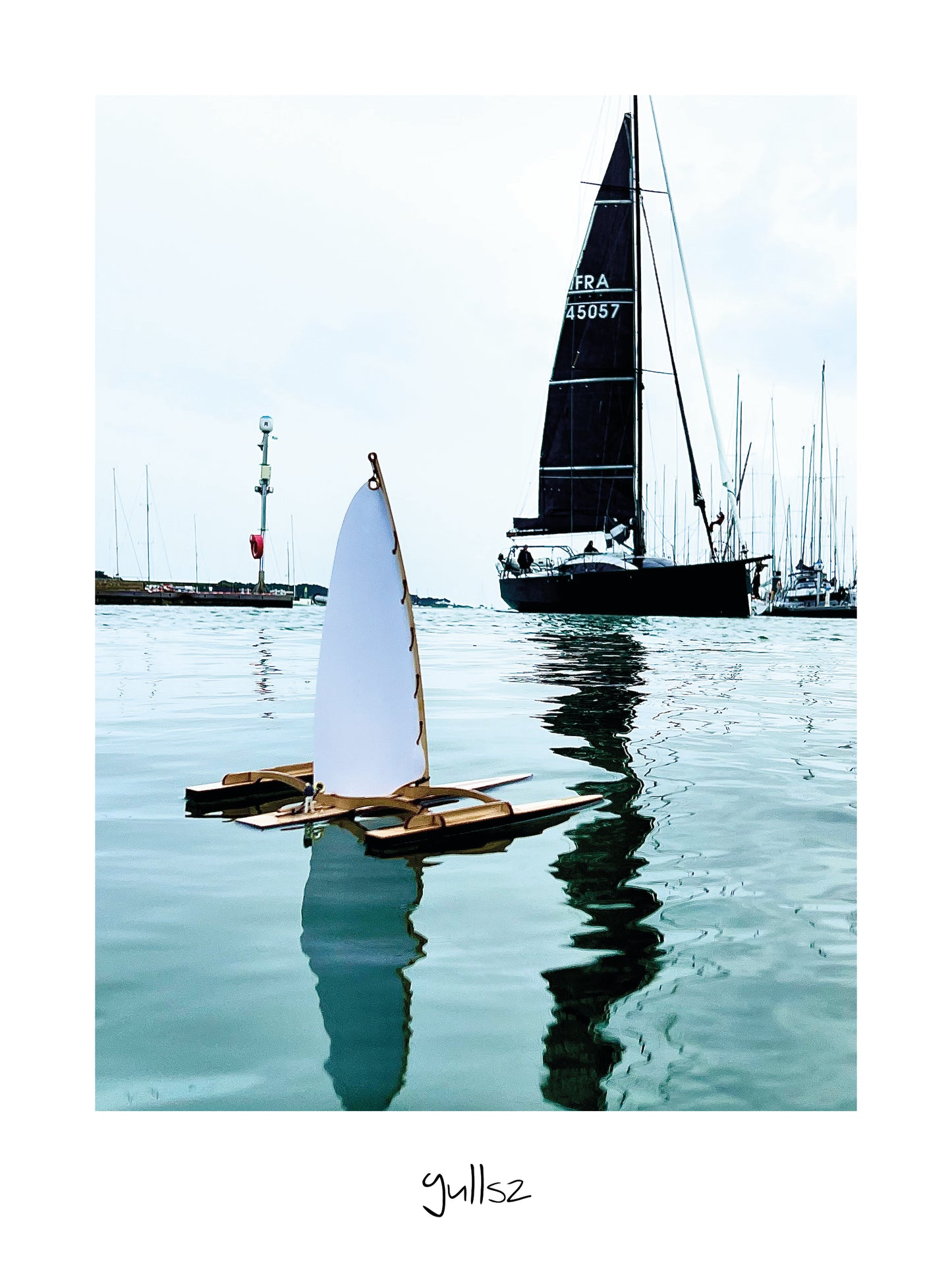 SPI OUEST au départ du port de la trinité sur mer