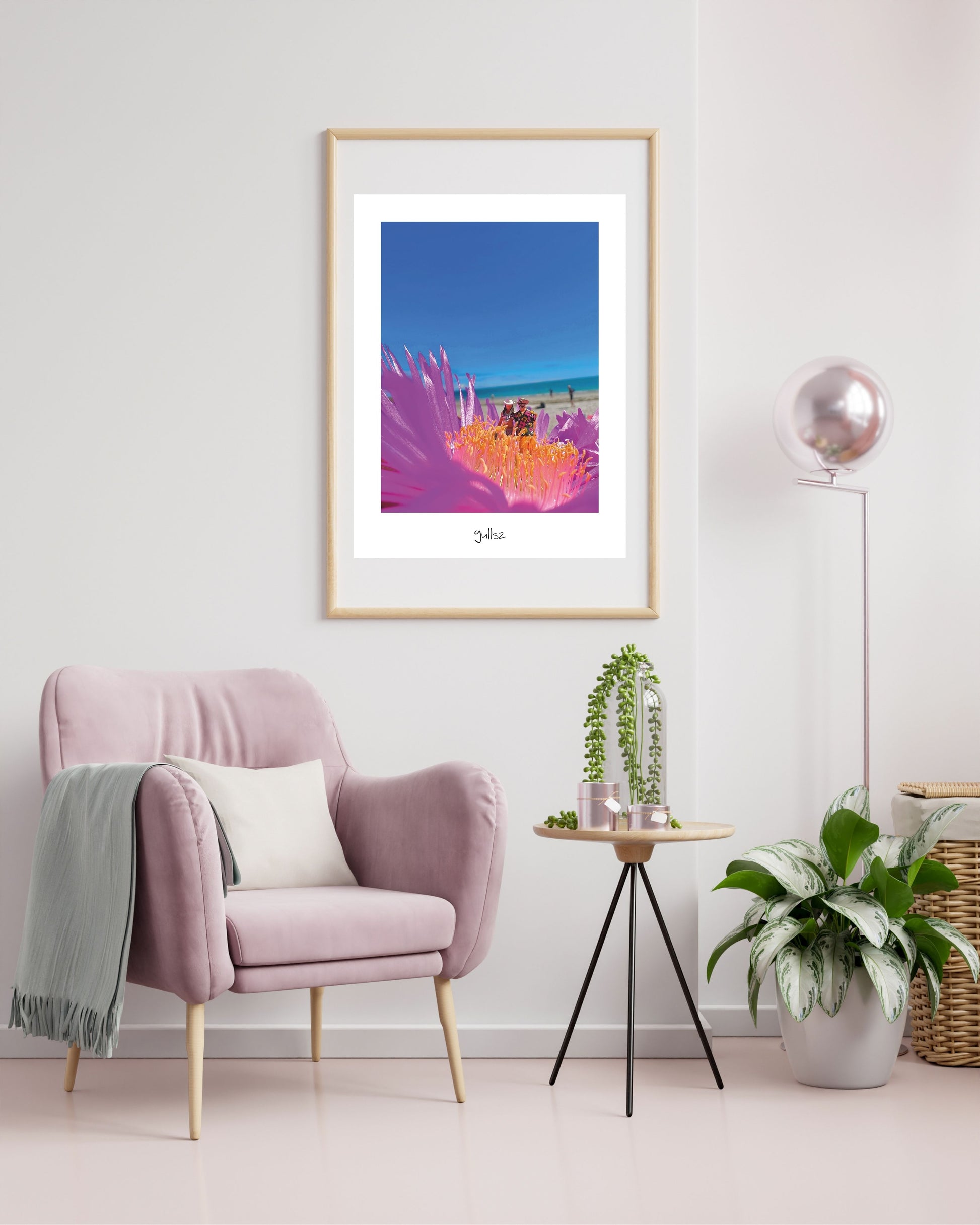 encadrement affiche sortie printeniere